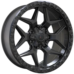 Forged Offroad – XR13 – Black – 20″x9″ 15mm – All weather Wheels – XR132002